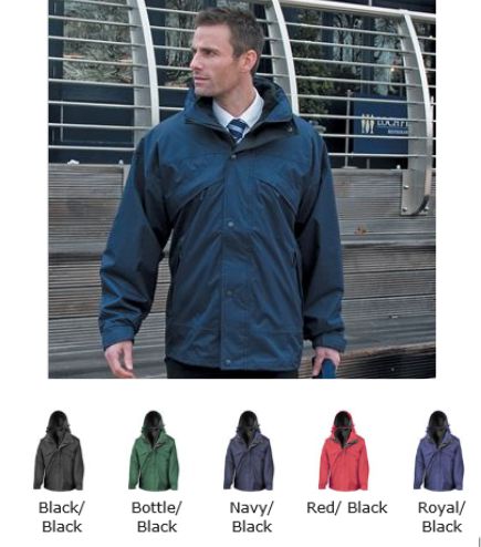 RS68 3 in 1 fleece lined waterproof jacket